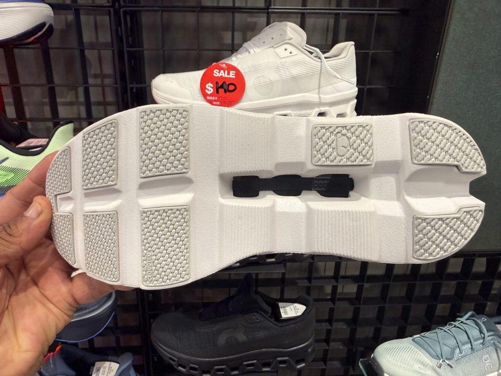 On Cloudmonster Void White Hits JD Sports for $140