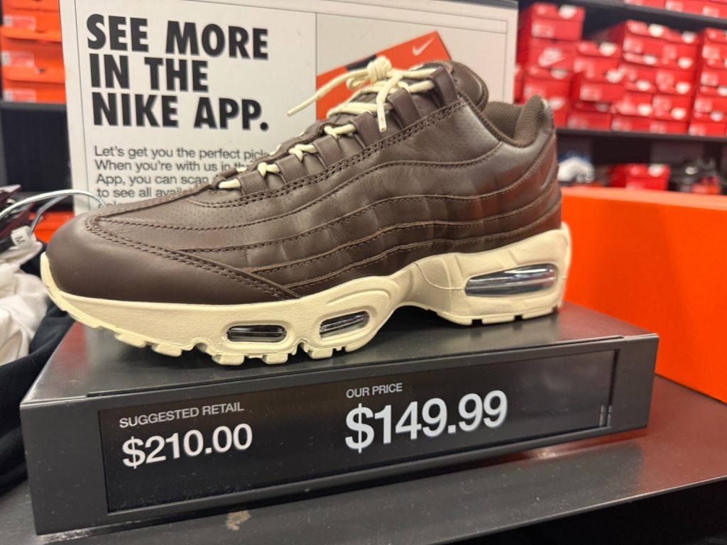 Premium Leather Meets Outlet Pricing: Air Max 95 QS