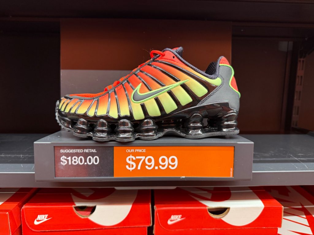 Nike Shox TL Chili Pepper for Just $79.99