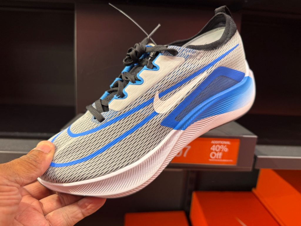 Nike Zoom Fly 4 Wolf Grey Photo Blue Drops Under $30