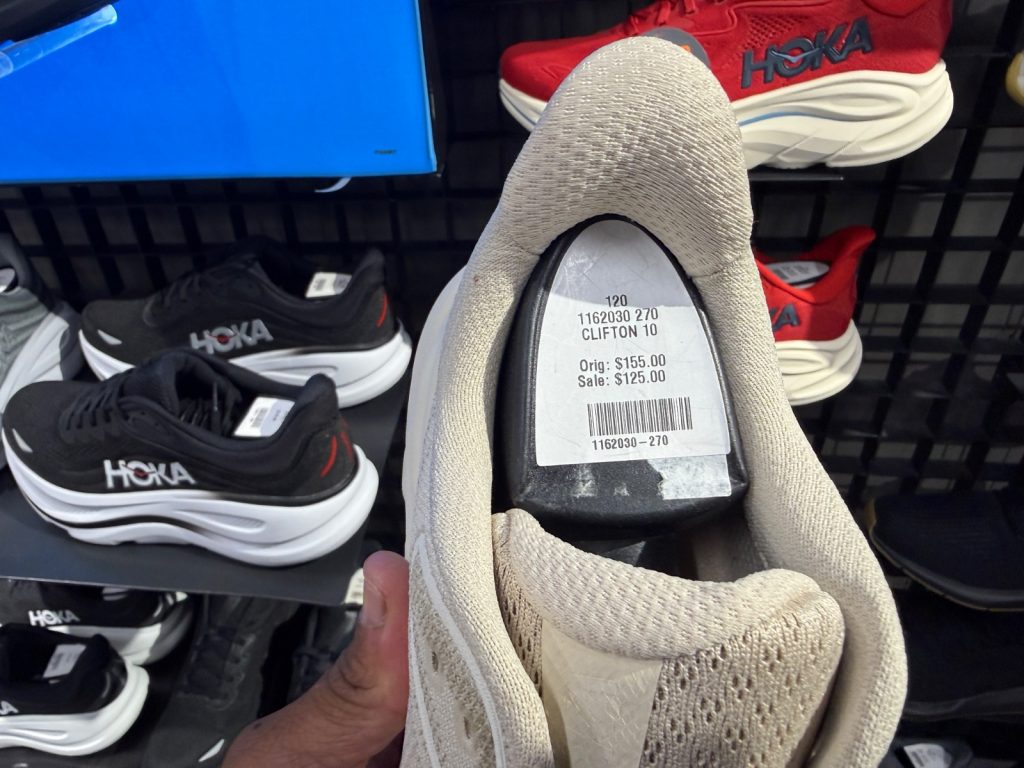 Clifton 10 Comfort for $125 at JD Sports