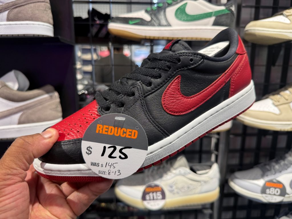 Air Jordan 1 Low OG Banned Drops to $125