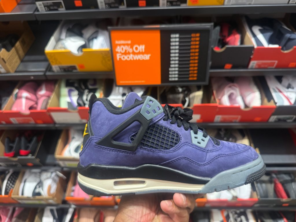 40% Off Air Jordan 4 Retro Lakers GS