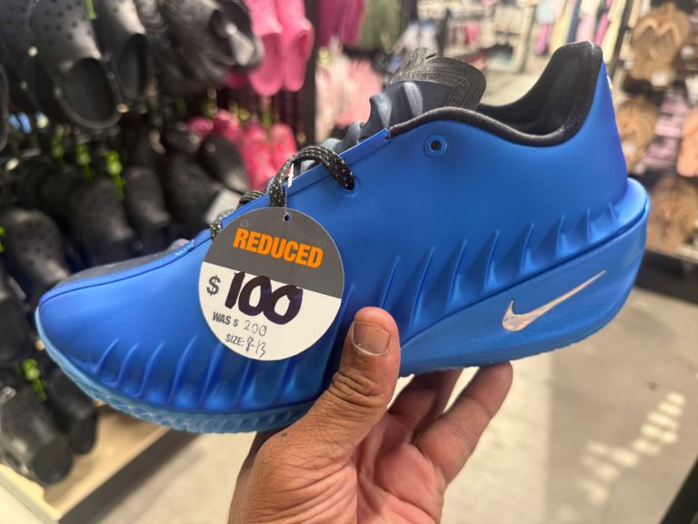 Nike Air Zoom GT Cut 4 Photo Blue Drops to $100 at JD Sports — Florida Mall