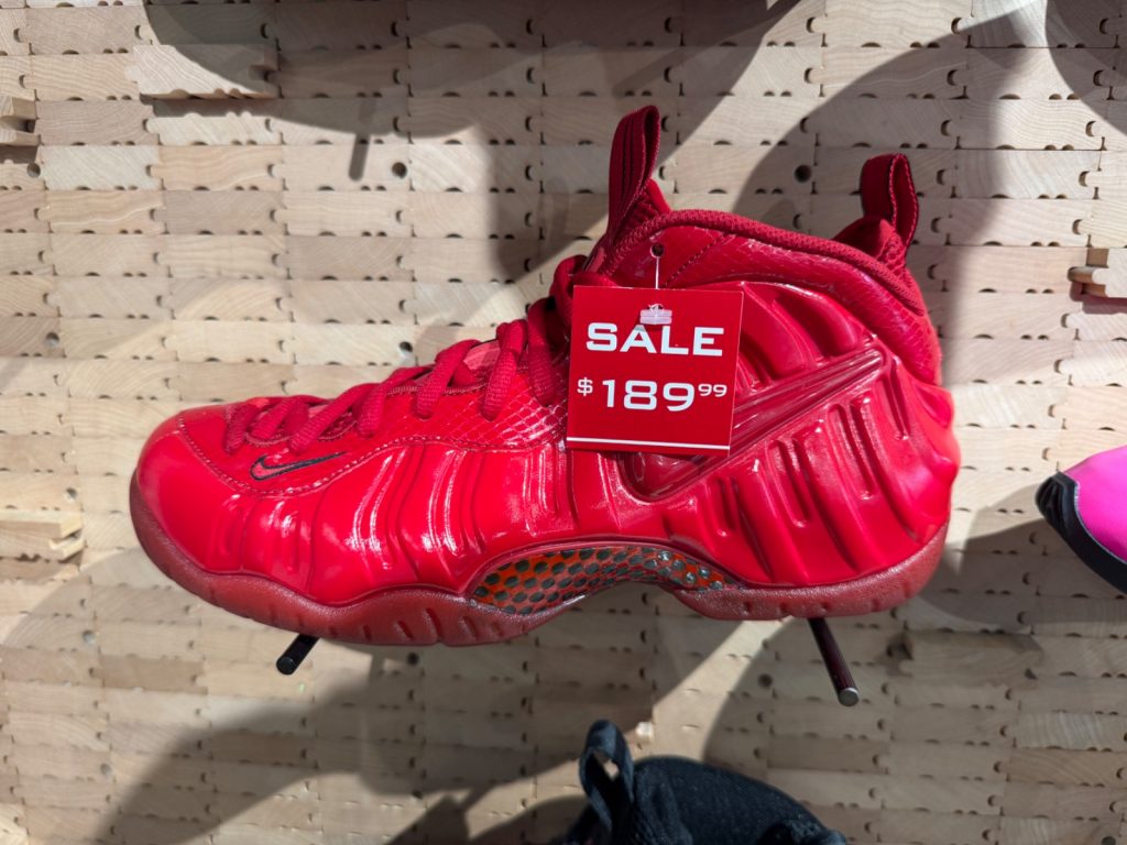 A $189 Classic: Nike Air Foamposite Pro Red October