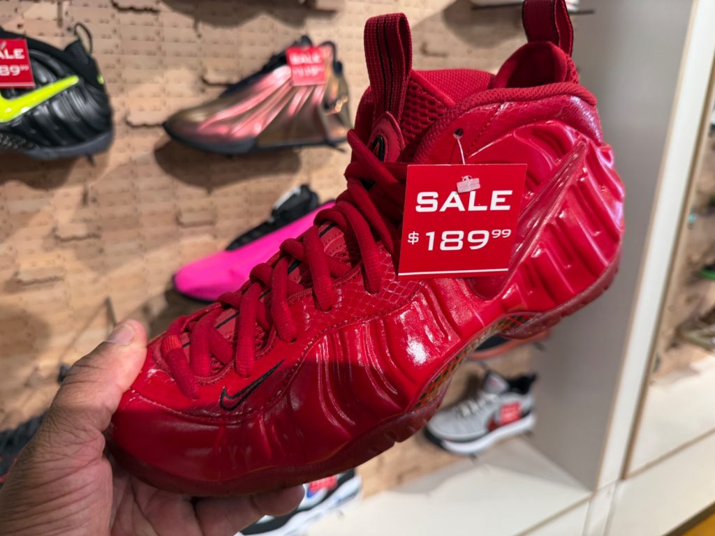 A $189 Classic: Nike Air Foamposite Pro Red October
