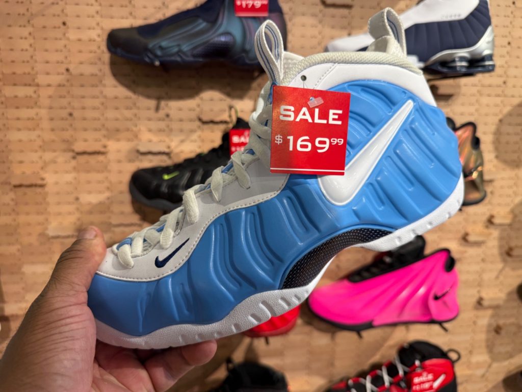 Foamposite Pro University Blue Drops to $169.99
