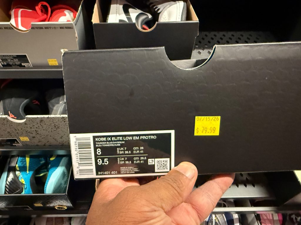 Nike Kobe 9 EM Low Protro Fade Hits $79