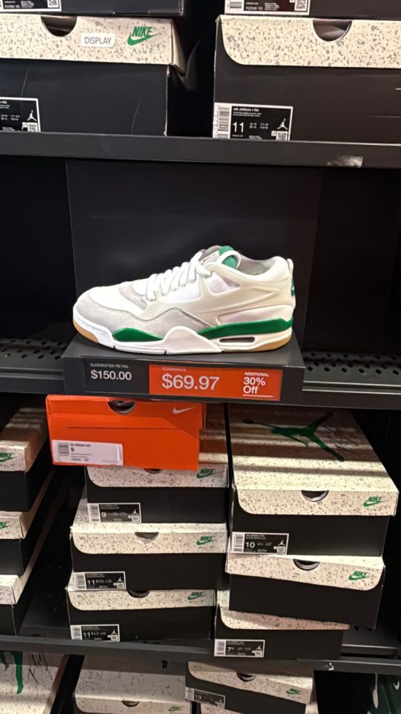 A $49 Jordan 4 RM Pine Green Outlet Deal