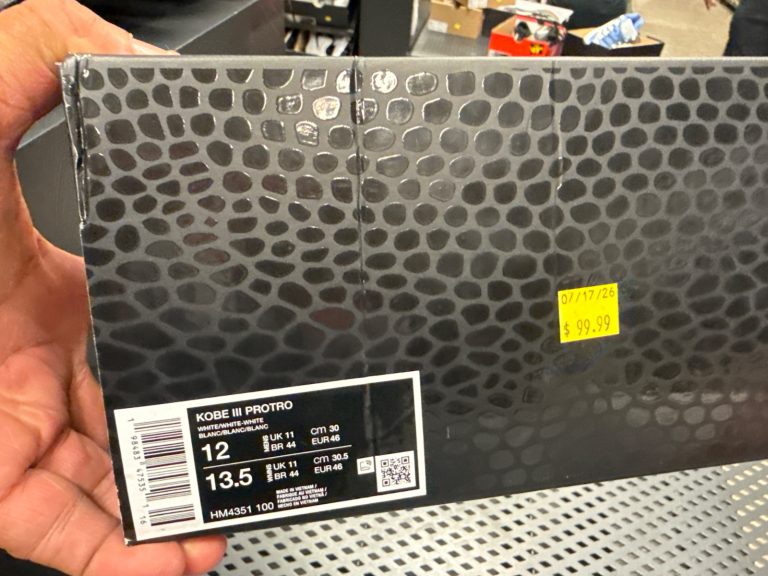Nike Kobe 3 Protro at Nike Clearance Store — Marketplace Plaza · Jul 29, 2026