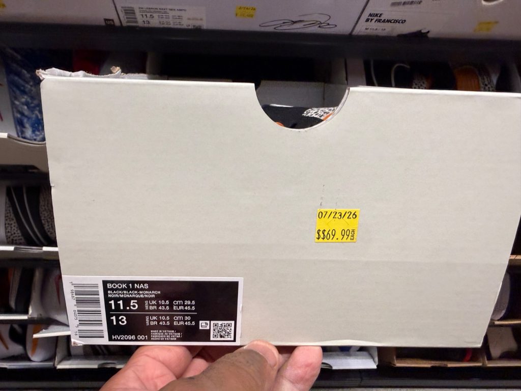 $69.99 Nike Book 1 Safari at the Clearance Store