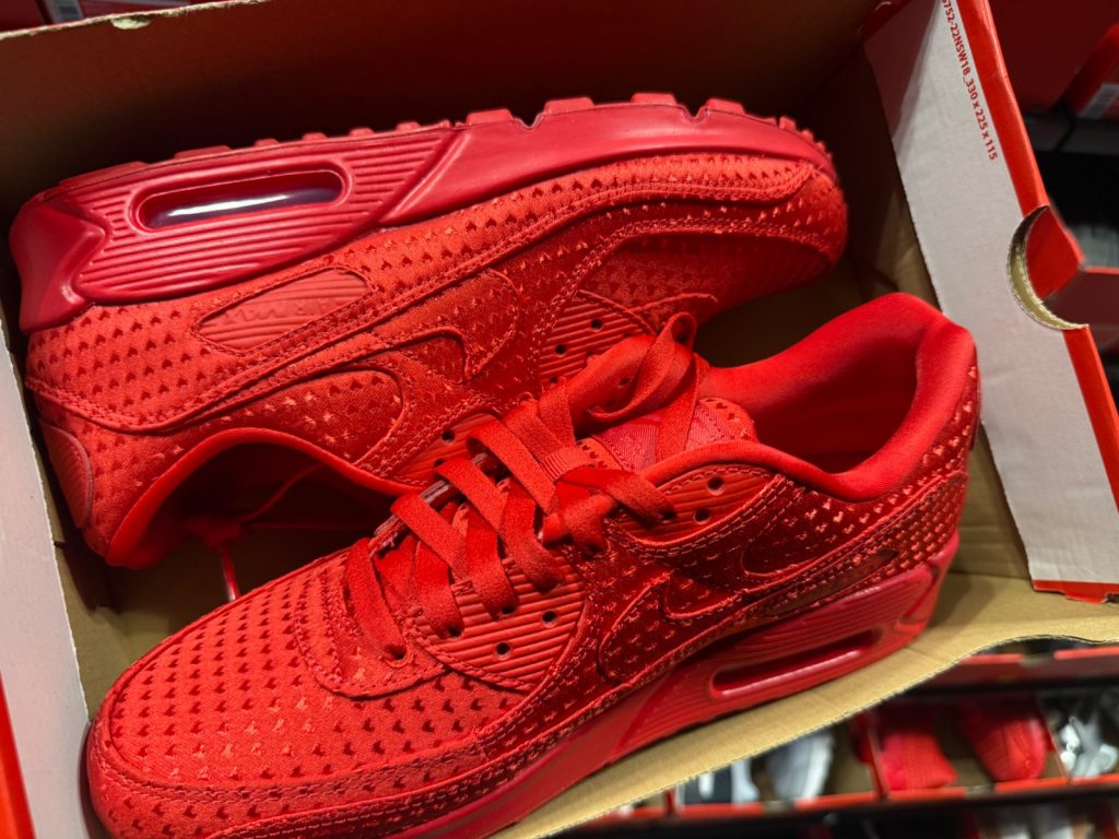 $69 Nike Air Max 90 Valentine’s Day University Red