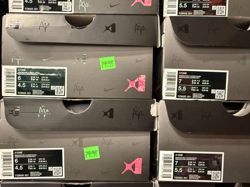 Nike A’ja Wilson A’One Green Money Markdowns at Vineland