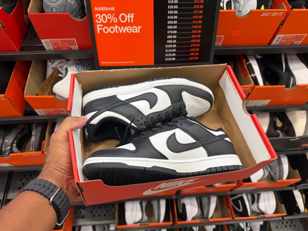 Nike Dunk Low Panda Hits $89.99 Plus 30% Off