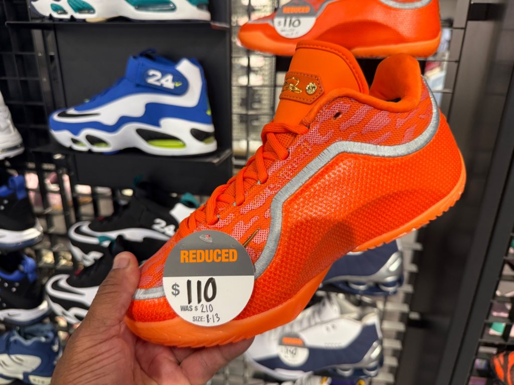 Nike LeBron 23 All-Orange Drops to $110 at JD Sports