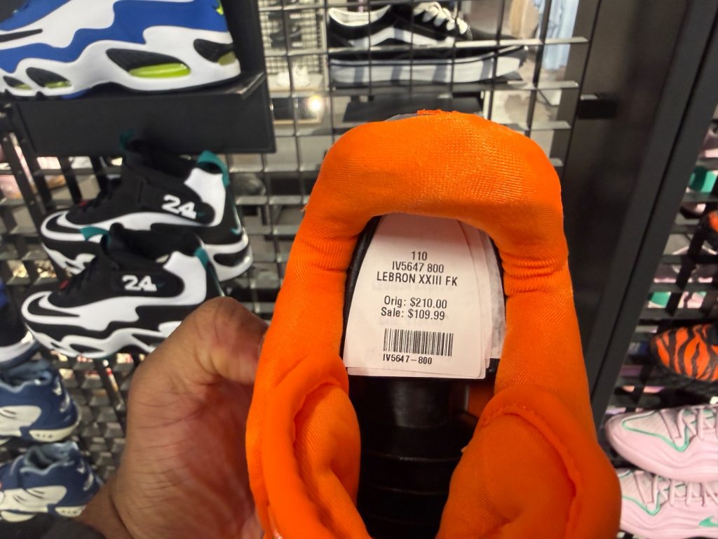 Nike LeBron 23 All-Orange Drops to $110 at JD Sports
