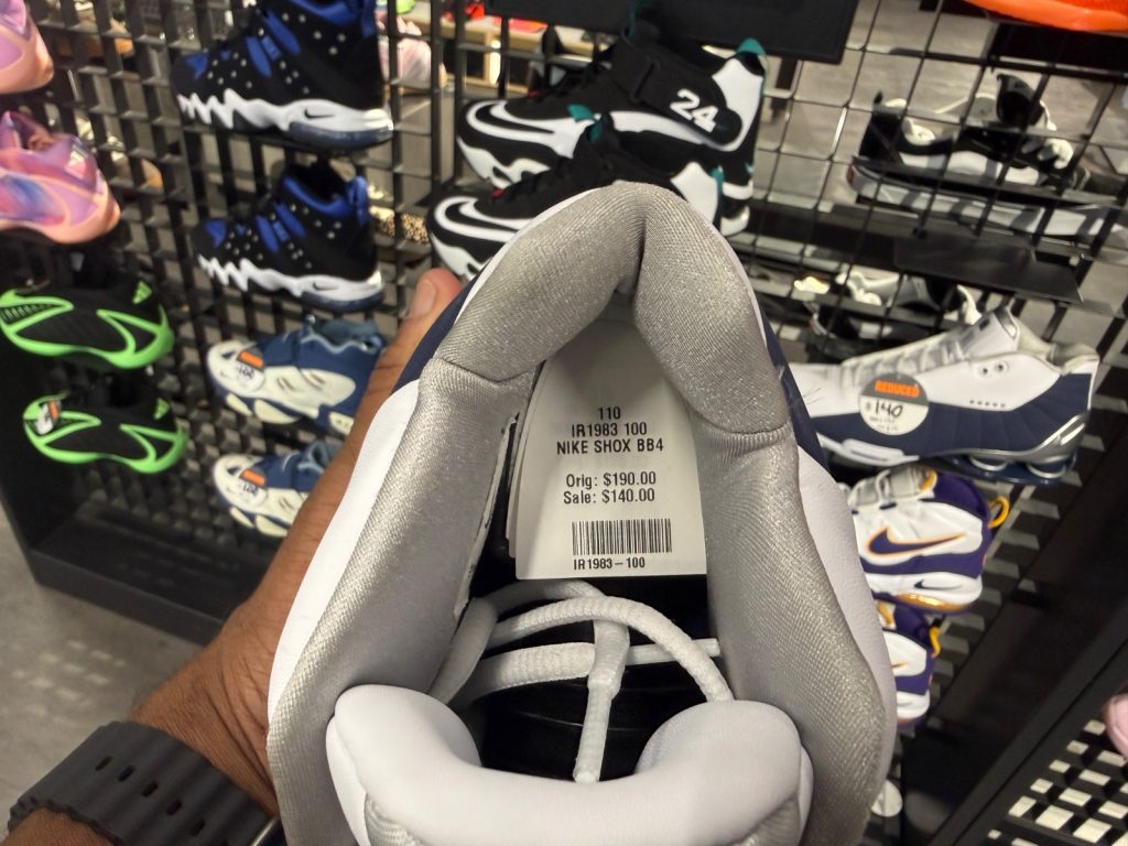 Vince Carter’s Olympic Nike Shox BB4 Hits JD Sports