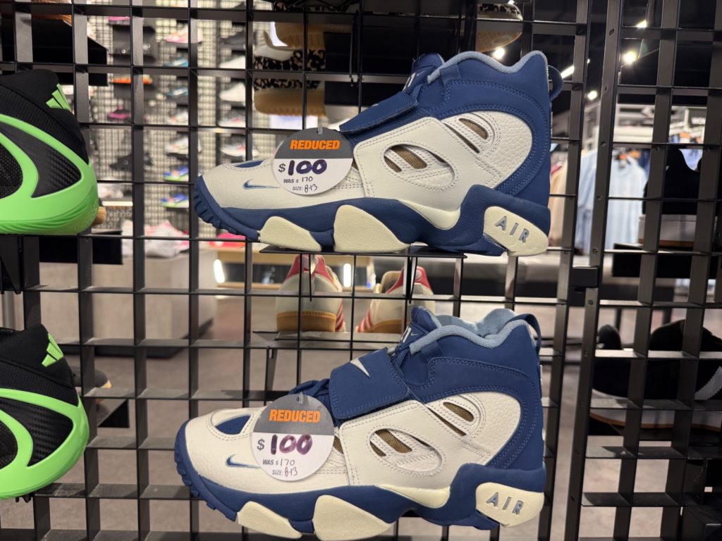 Deion Sanders’ Nike Air Diamond Turf Hits JD Sports for $100