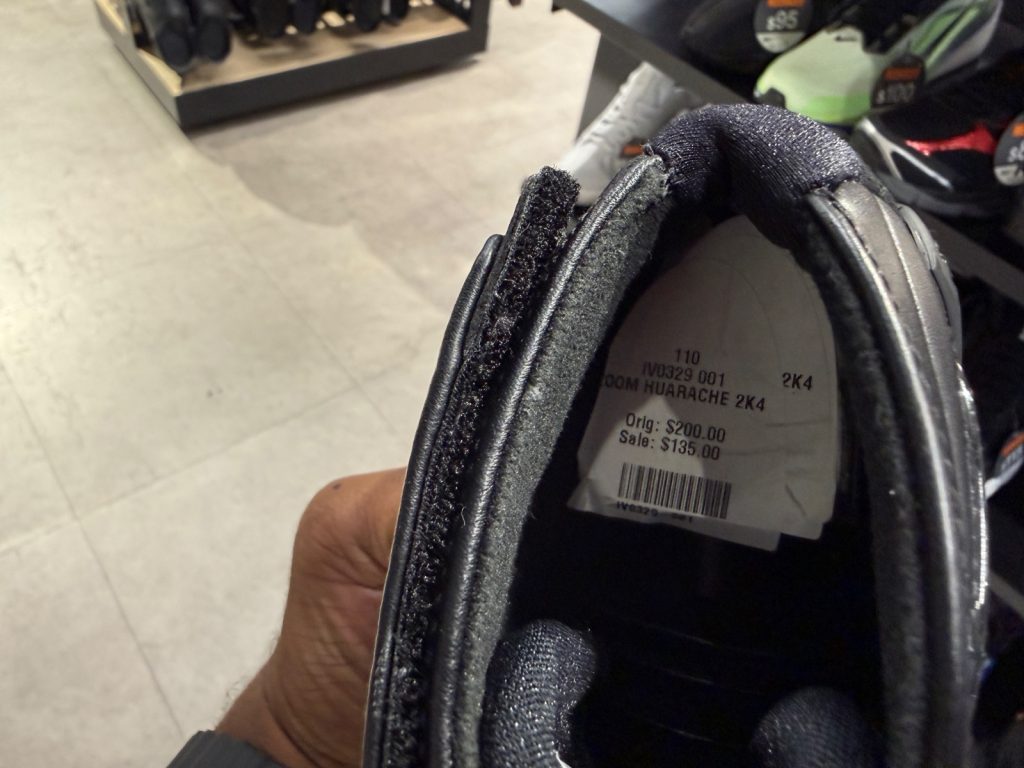 All-Black Nike Air Zoom Huarache 2K4 Drops to $135