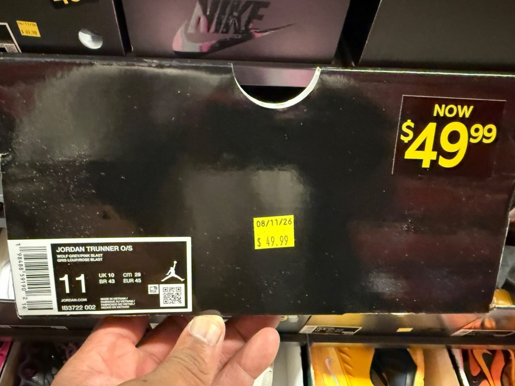 Jordan Trunner O/S Hits Marketplace for $49.99