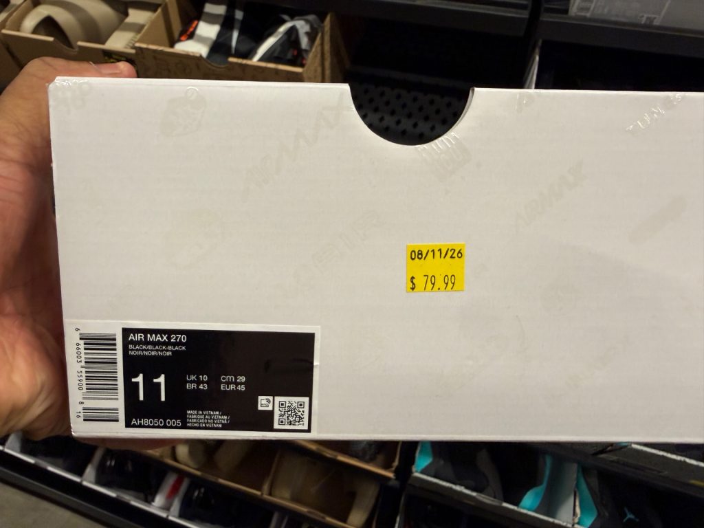 Nike Air Max 270 Drops to $79.99 at Marketplace Outlet