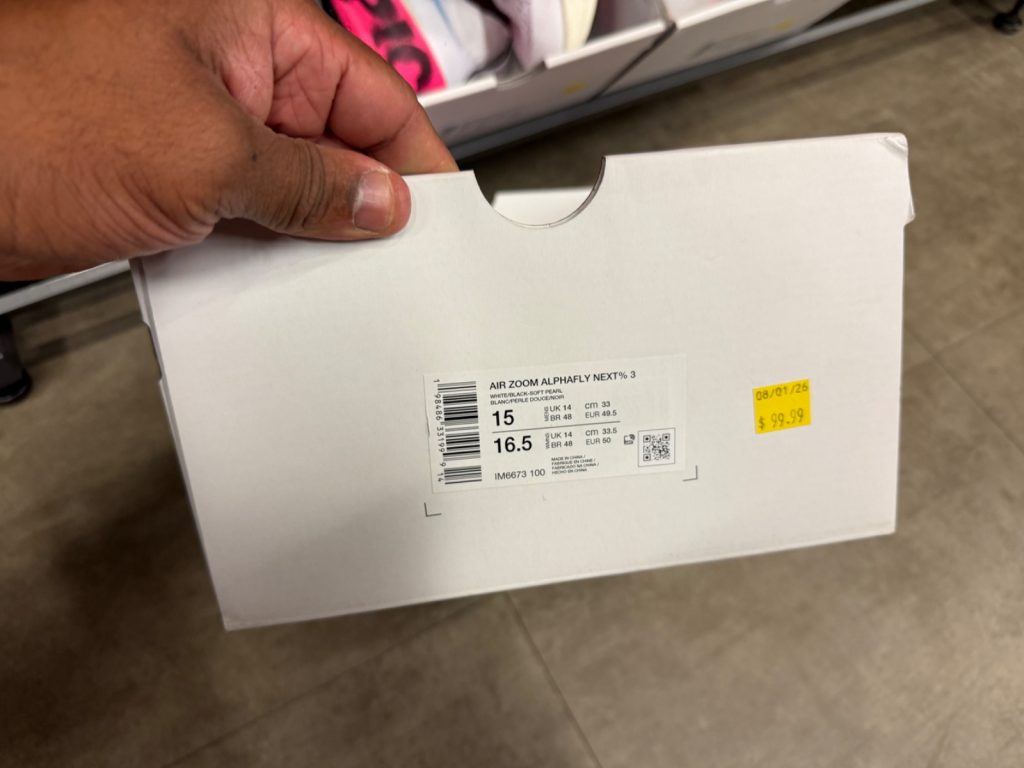 Nike Air Zoom Alphafly Next% 3 Hits Outlet for $99.99