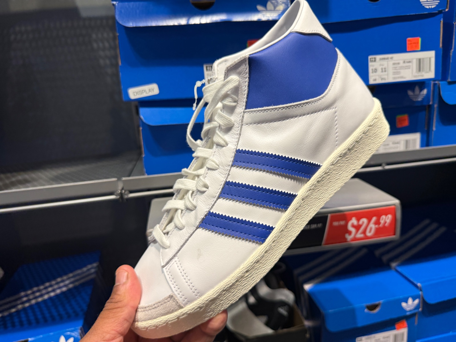 Adidas Jabbar Hi Drops to $26.99 Plus 70% Off at Outlet at Adidas Clearance Store