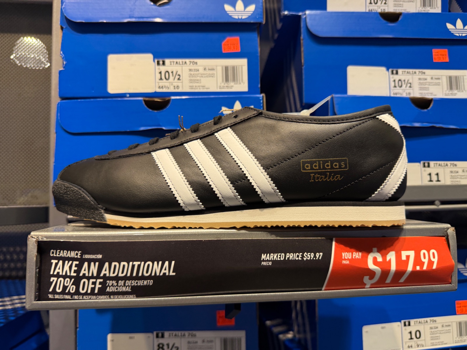 adidas Italia 70s Slashed to $17 at Marketplace at Adidas Clearance Store