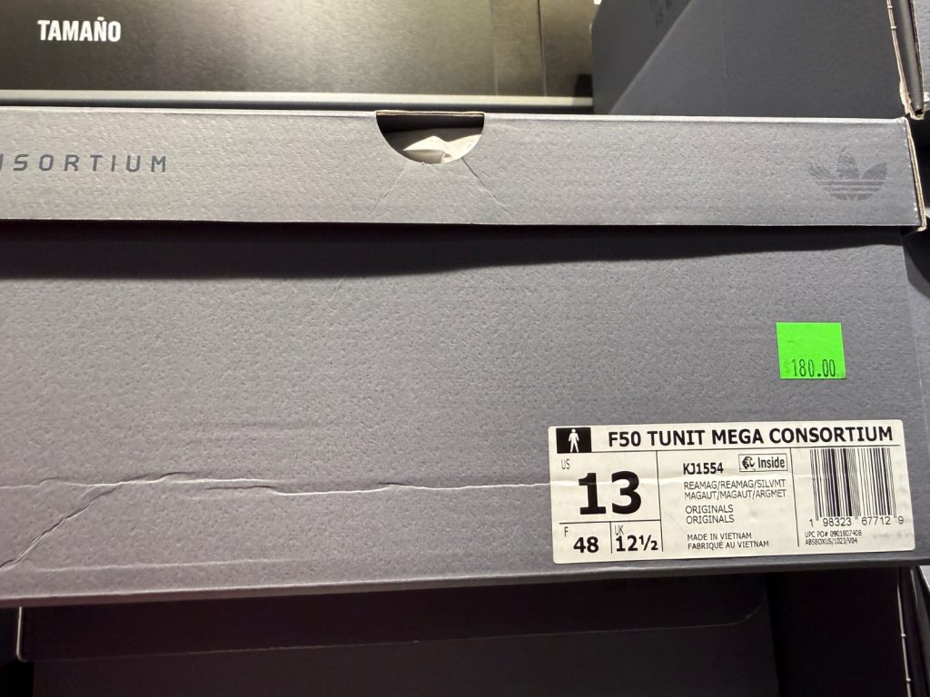adidas F50 Tunit Mega Consortium Hits Outlet for $24