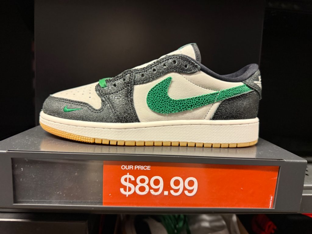 Youth Jordan 1 Retro Low OG Hits Outlet for $89.99