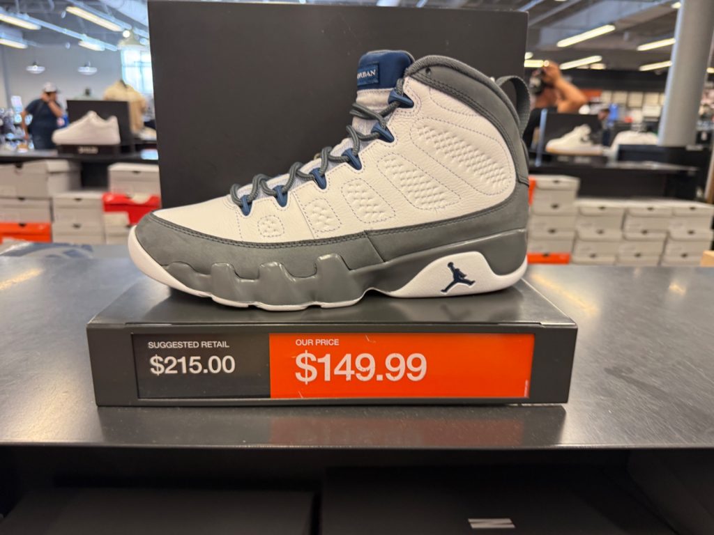 Air Jordan 9 Retro Flint Grey French Blue Hits $149.99