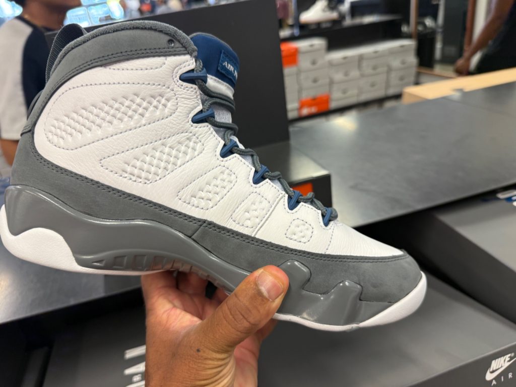 Air Jordan 9 Retro Flint Grey French Blue Hits $149.99