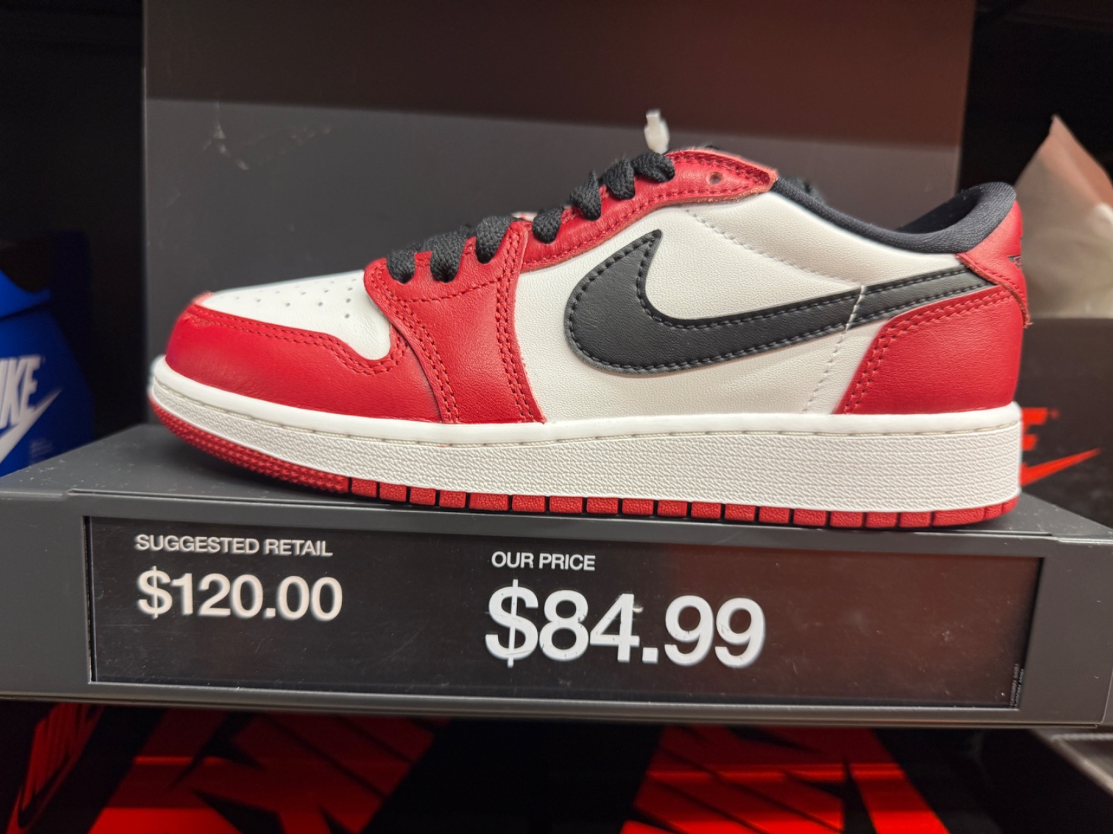 Jordan 1 Retro Low OG at Nike Factory Store — Celebration · Aug 15, 2026