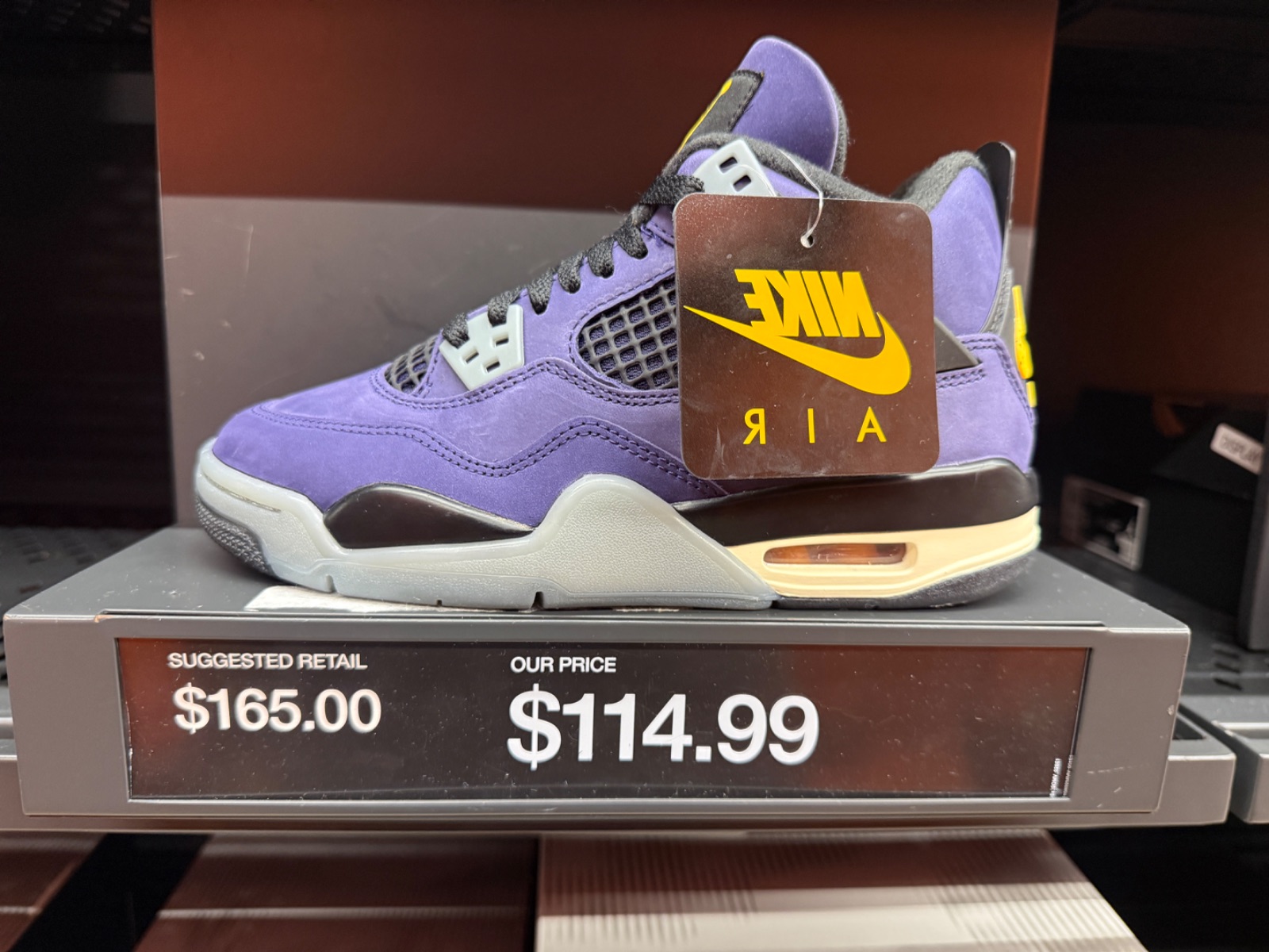Jordan 4 Retro at Nike Factory Store — Celebration · Aug 15, 2026