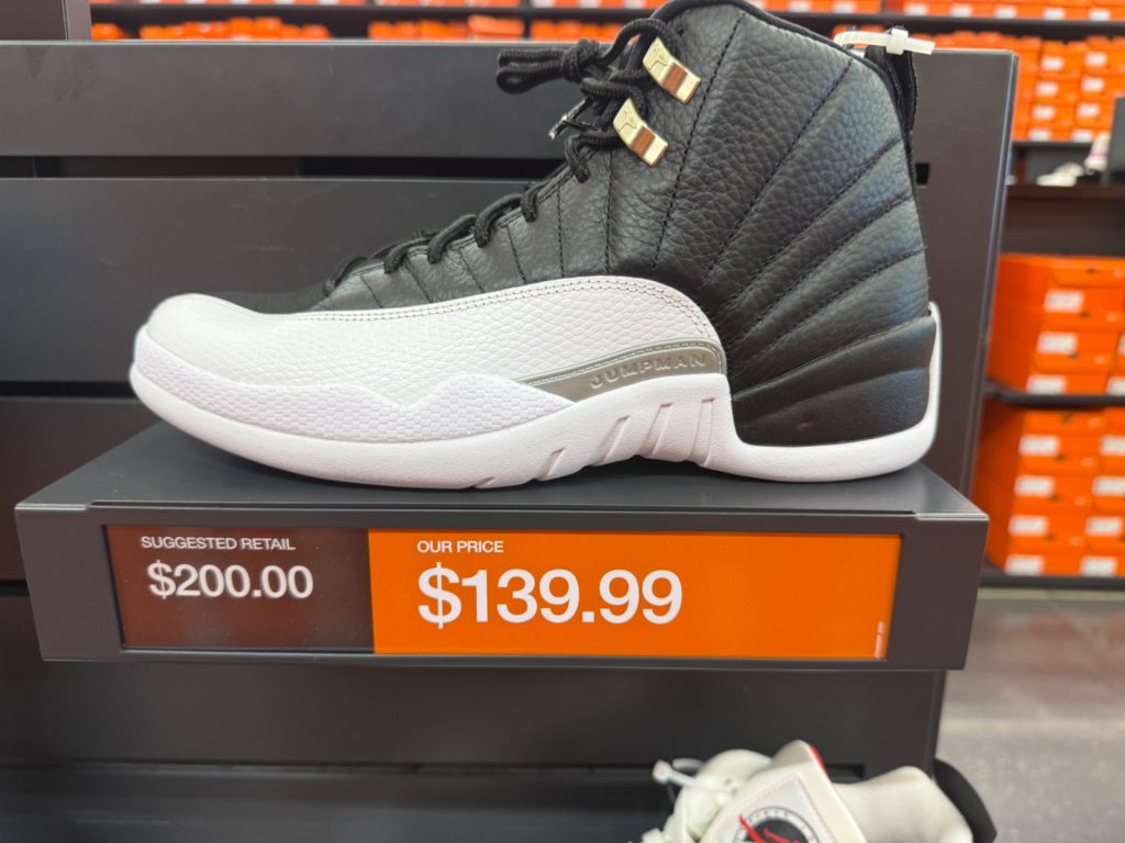 Air Jordan 12 Retro ‘Playoff’ B-Grades Surface at Outlet