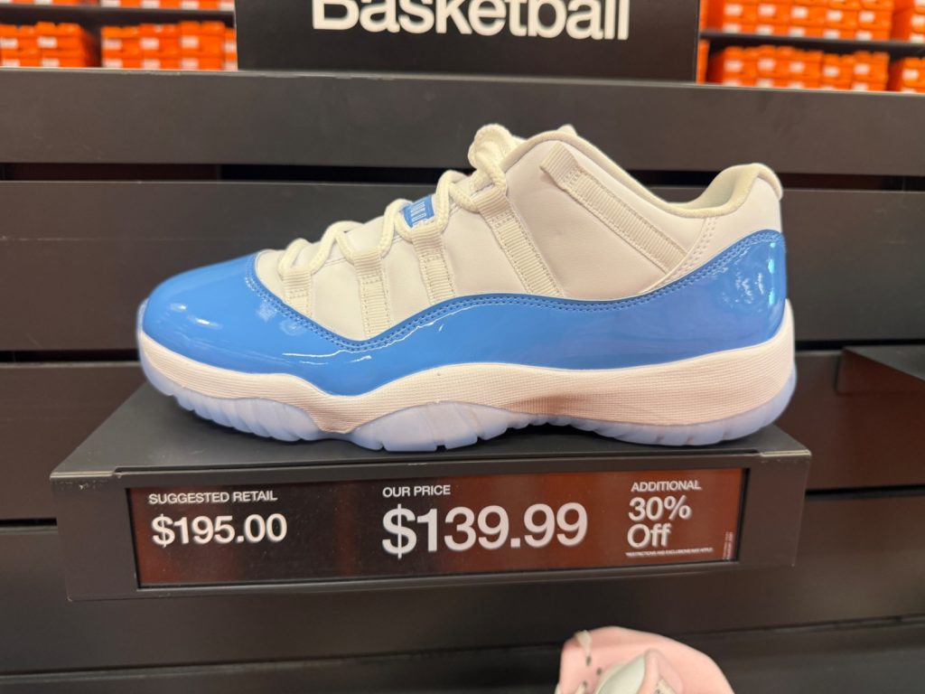 Steal Alert: Air Jordan 11 Low UNC Blue Hit Outlet