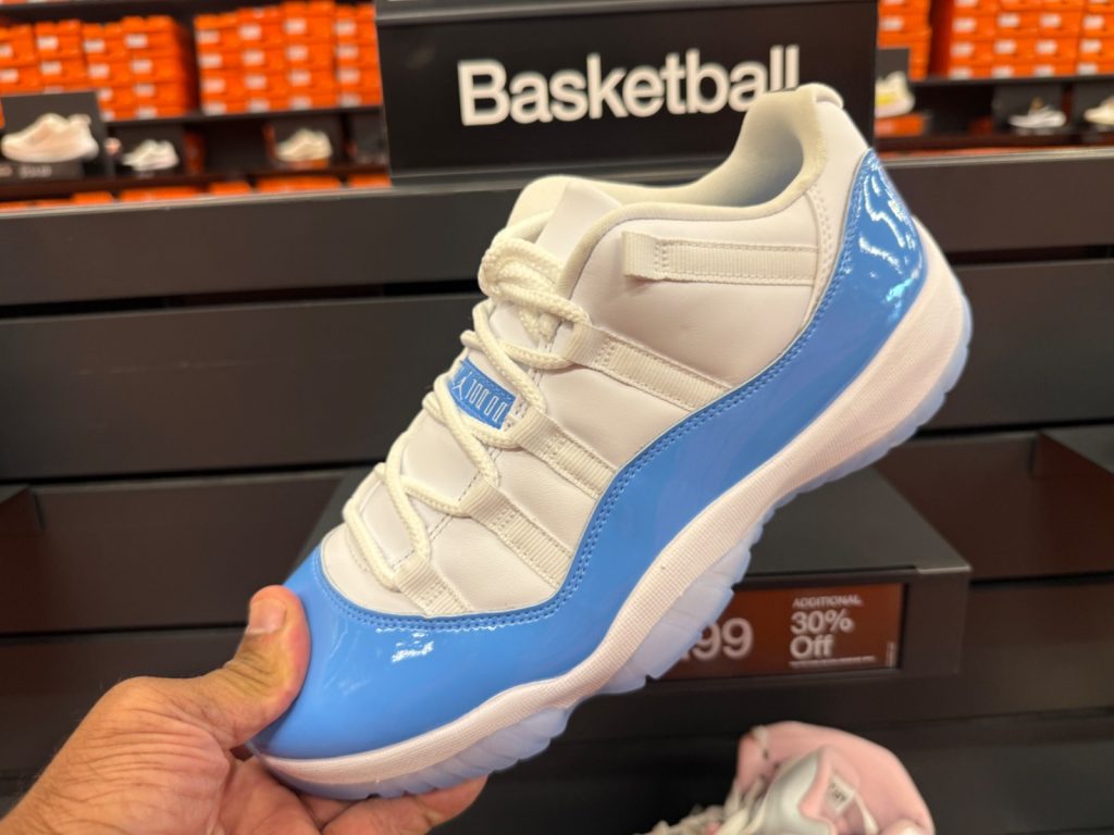 Steal Alert: Air Jordan 11 Low UNC Blue Hit Outlet