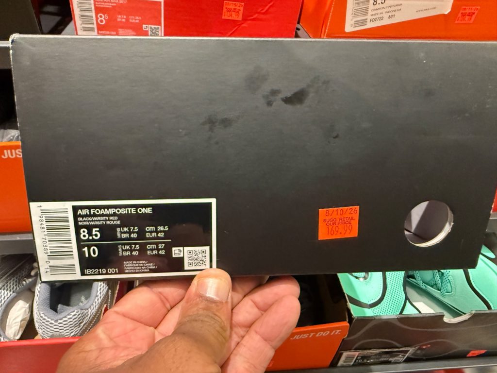 Foamposite Cough Drop Hits Hash Wall for $169 Plus 30% Off