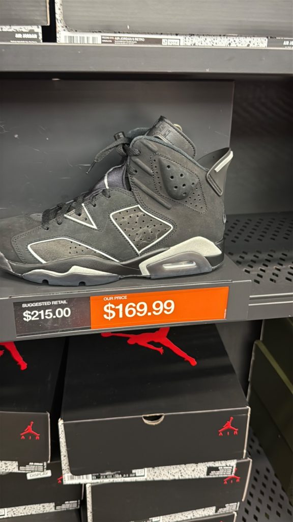 Air Jordan 6 Retro Drops to $169.99 at Vineland Outlet