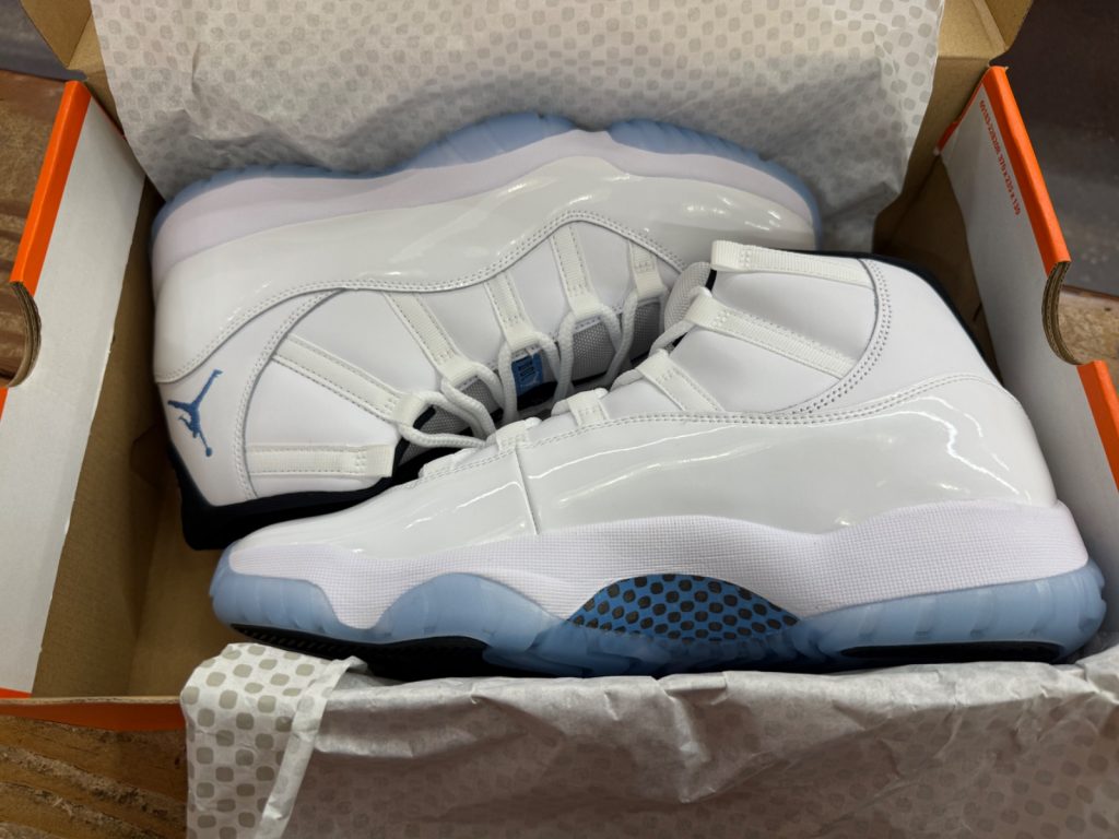 B-Grade Air Jordan 11 Legend Blue Hits $200