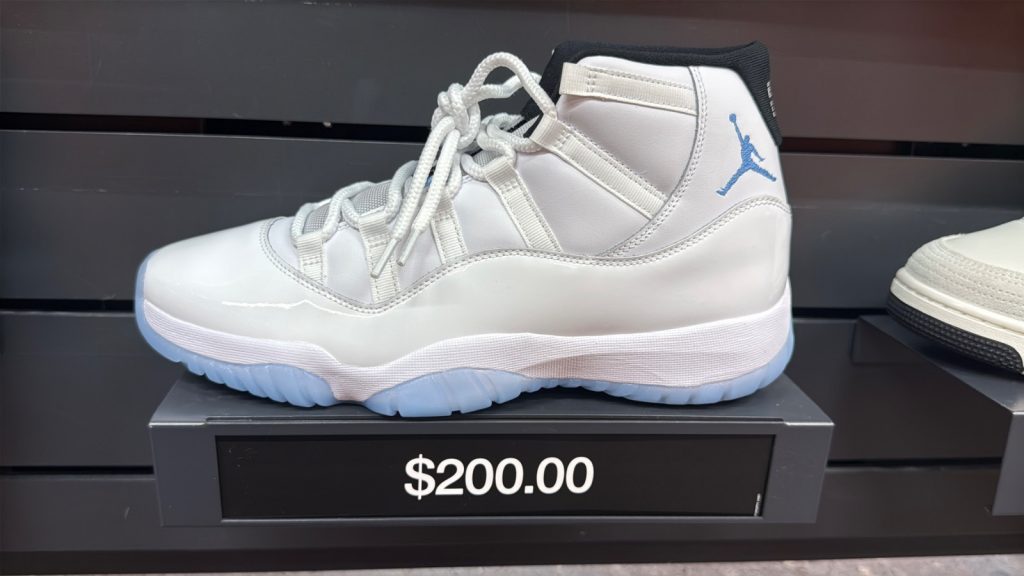 B-Grade Air Jordan 11 Legend Blue Hits $200