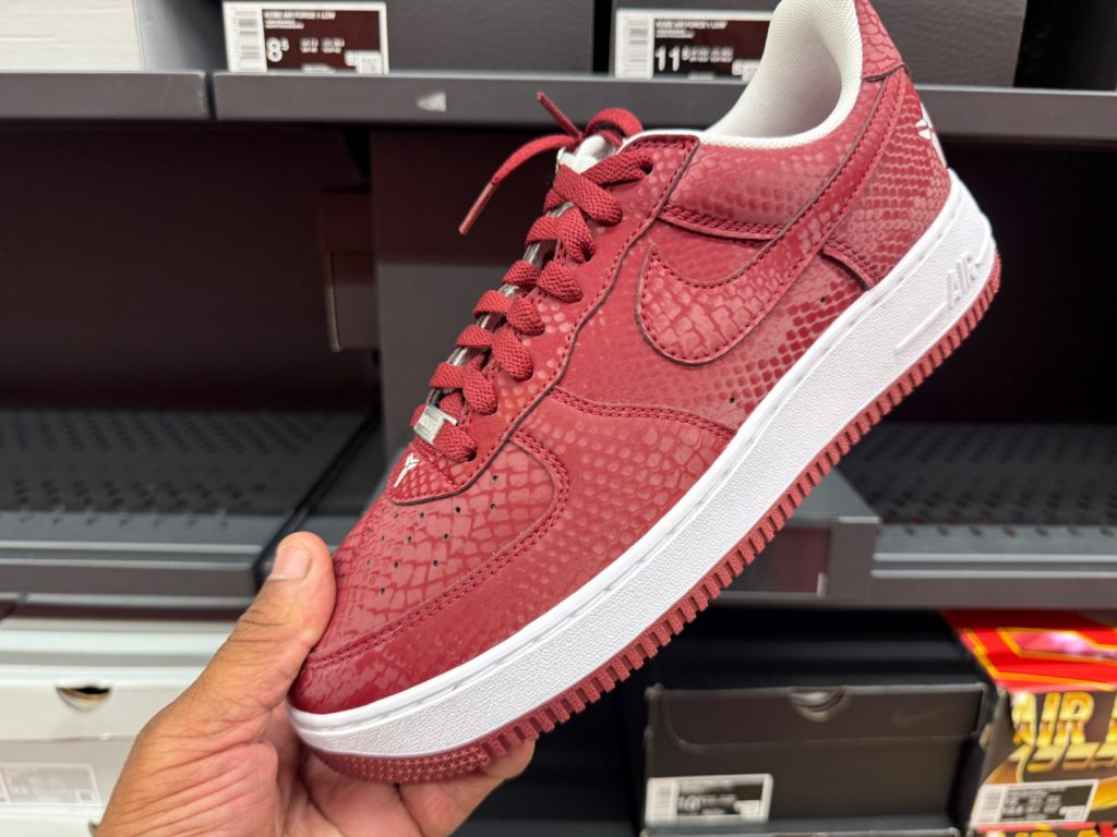 Maroon Nike Air Force 1 Low Hits $99.99 in Celebration