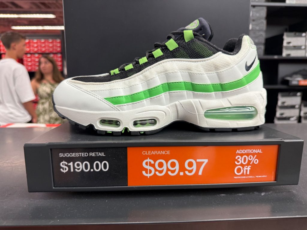Air Max 95 Green Gusto Drops to $99.97 Plus 30% Off