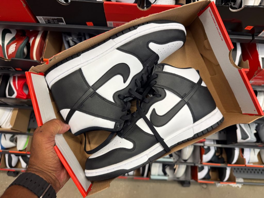 Nike Panda Dunk Mid Hits Vineland Hash Wall for $69.99
