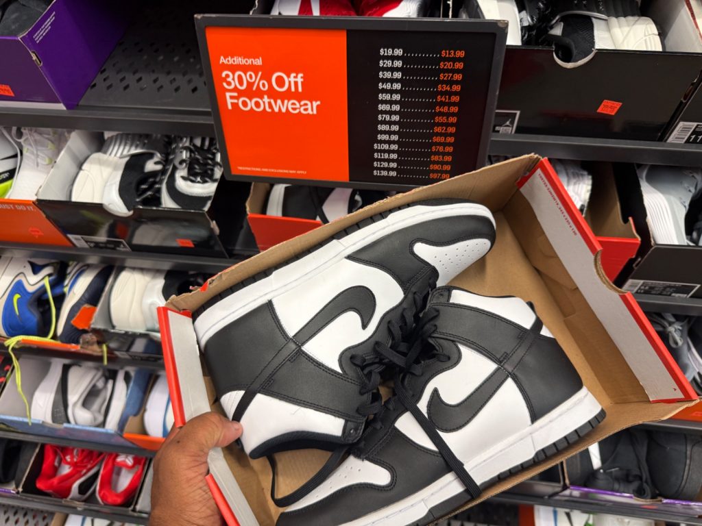 Nike Panda Dunk Mid Hits Vineland Hash Wall for $69.99