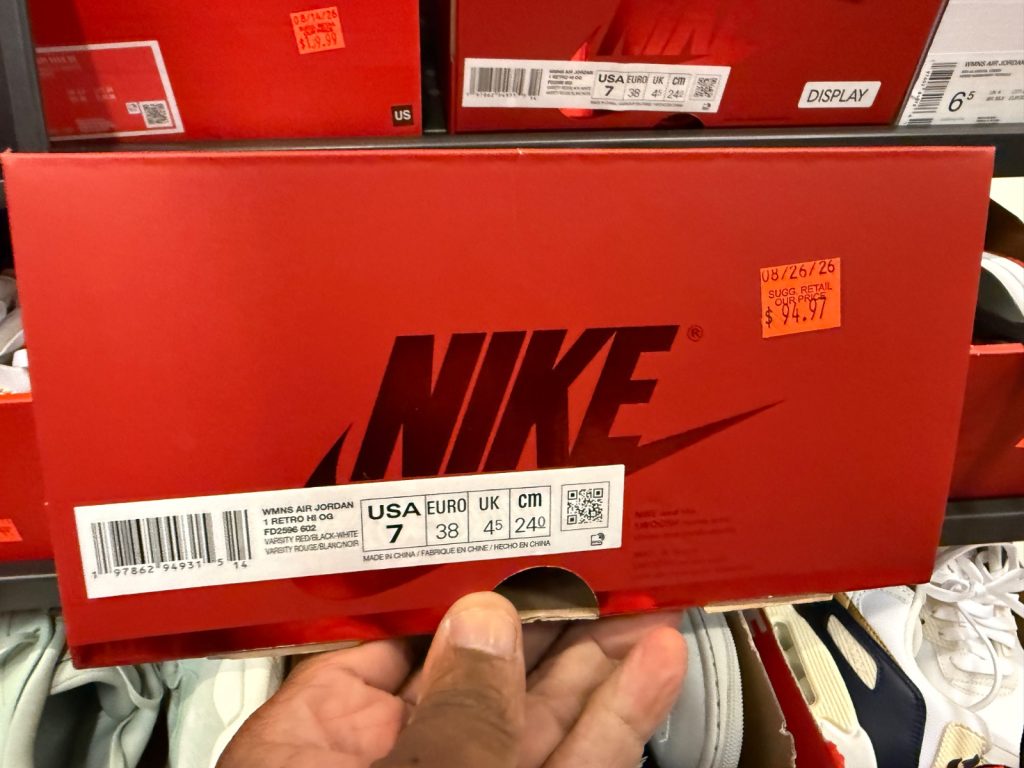 Jordan 1 High OG Ruby Hits Outlet for $94.97 + 30% Off