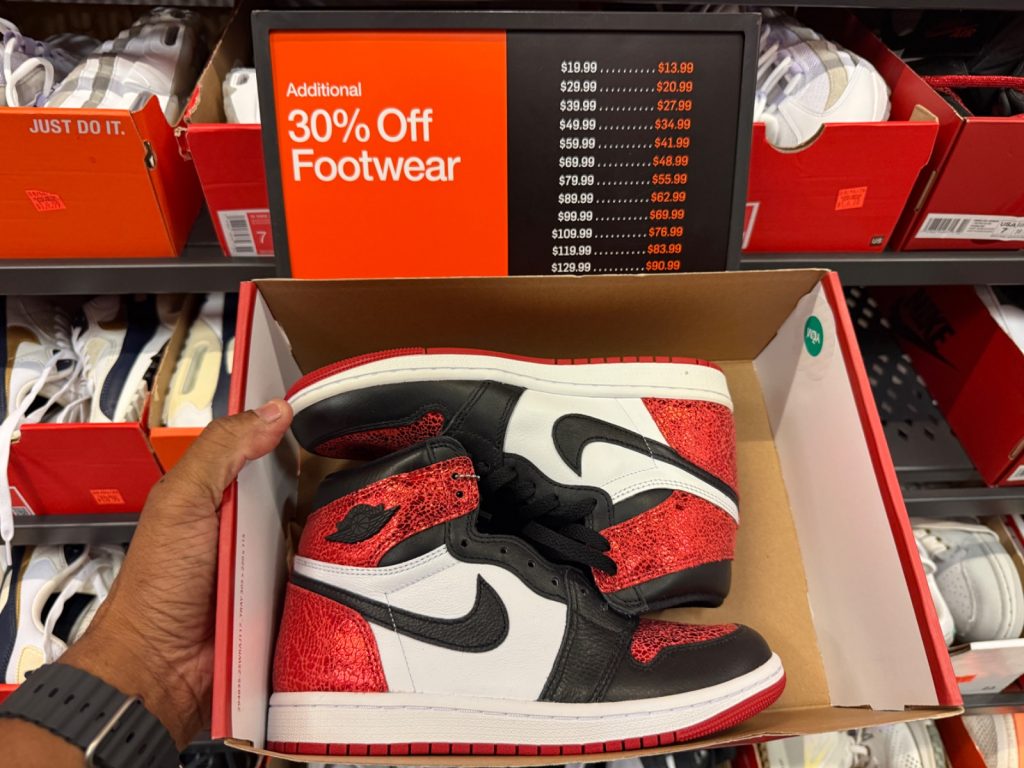 Jordan 1 High OG Ruby Hits Outlet for $94.97 + 30% Off