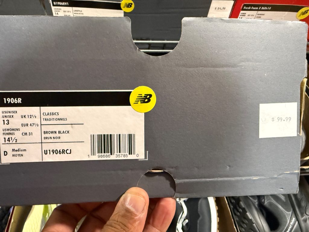 Bronze New Balance 1906R Hits the Outlet Hash Wall