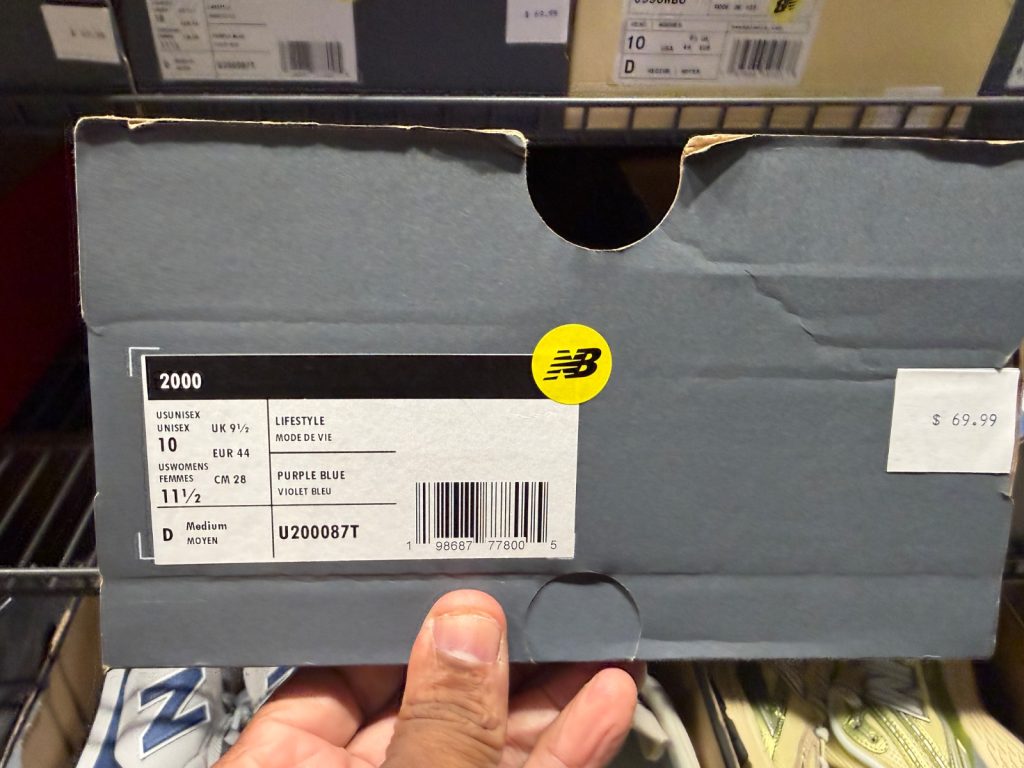 Purple New Balance Abzorb 2000 Hits Outlet for $69.99