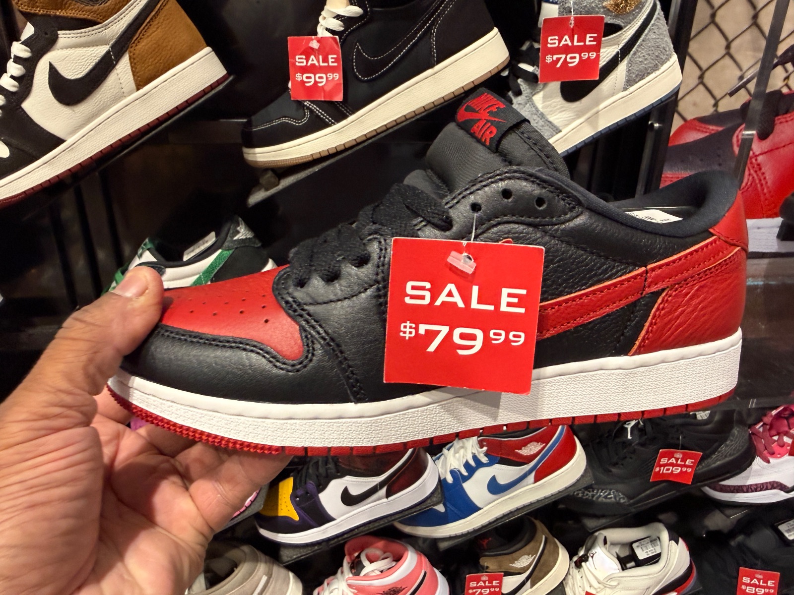 Air Jordan 1 Low OG GS Hits Foot Locker for $79.99 at Foot Locker — Florida Mall · Small Foot